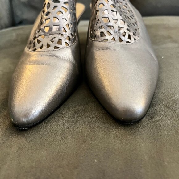 Vintage Evan-Picone Size 8 Leather Heels - Picture 7 of 14